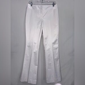 Cache double lined White Dress Pants Size 4 inseam 31” NWT